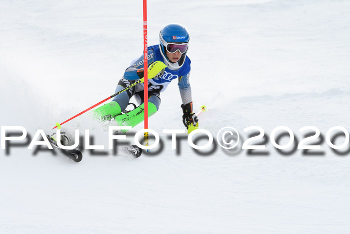 Bayerische Schülermeisterschaft Alpin Slalom 26.01.2020