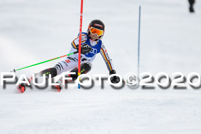 Bayerische Schülermeisterschaft Alpin Slalom 26.01.2020