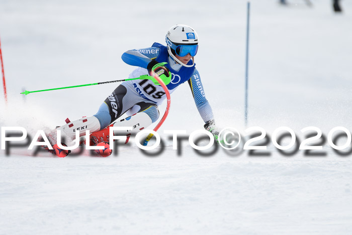 Bayerische Schülermeisterschaft Alpin Slalom 26.01.2020