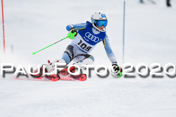 Bayerische Schülermeisterschaft Alpin Slalom 26.01.2020