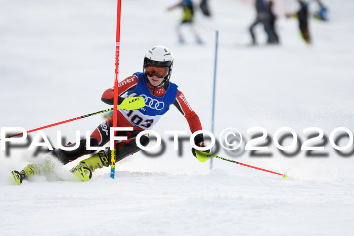 Bayerische Schülermeisterschaft Alpin Slalom 26.01.2020