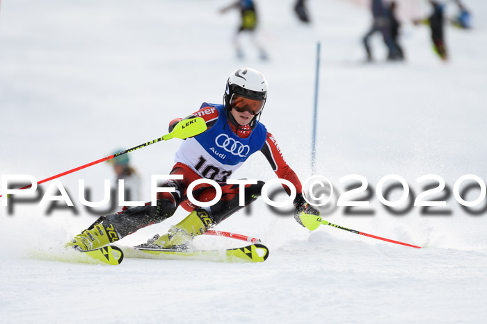 Bayerische Schülermeisterschaft Alpin Slalom 26.01.2020