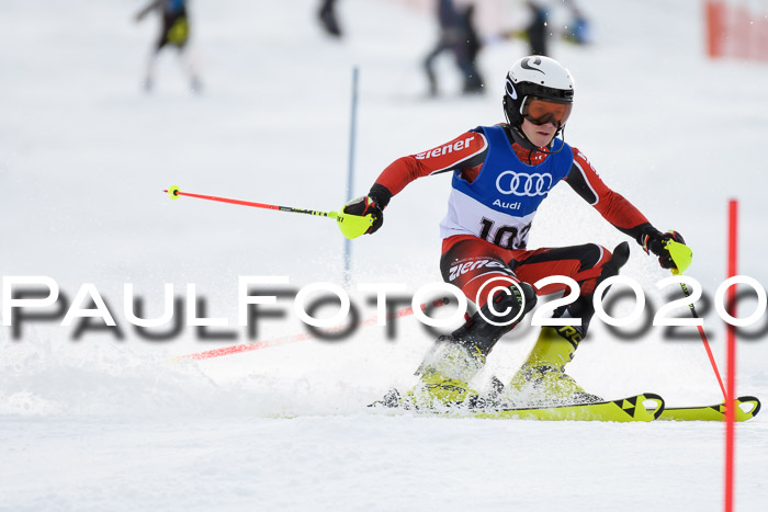 Bayerische Schülermeisterschaft Alpin Slalom 26.01.2020