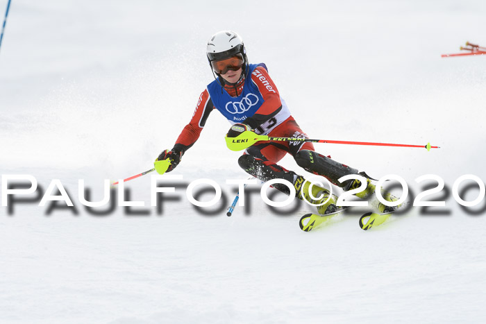 Bayerische Schülermeisterschaft Alpin Slalom 26.01.2020