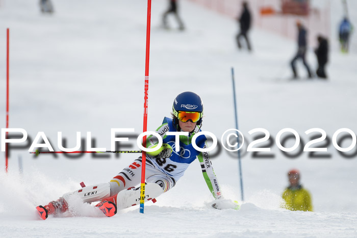 Bayerische Schülermeisterschaft Alpin Slalom 26.01.2020