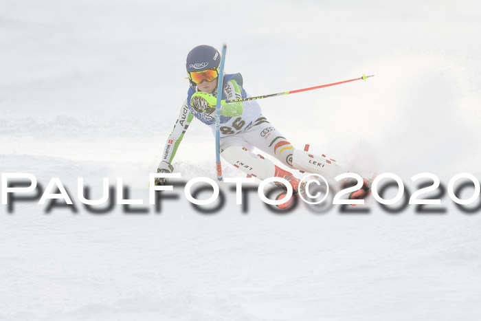 Bayerische Schülermeisterschaft Alpin Slalom 26.01.2020