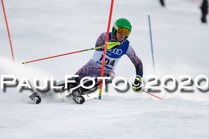 Bayerische Schülermeisterschaft Alpin Slalom 26.01.2020