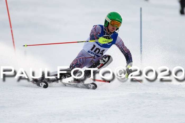 Bayerische Schülermeisterschaft Alpin Slalom 26.01.2020