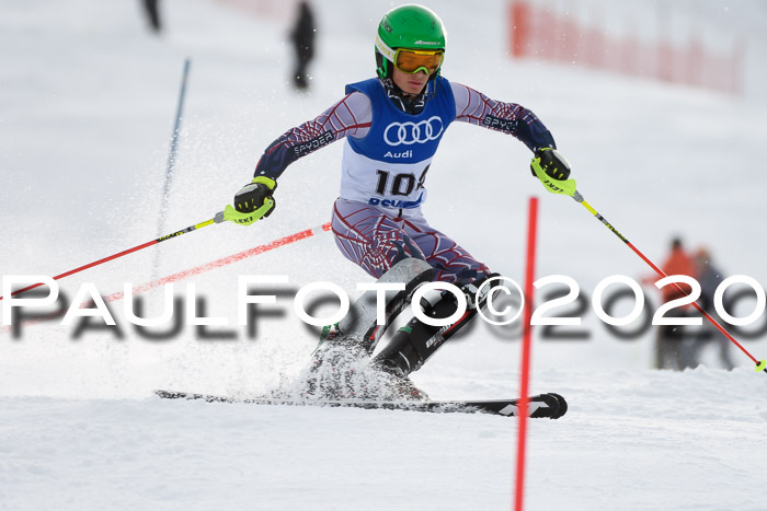 Bayerische Schülermeisterschaft Alpin Slalom 26.01.2020