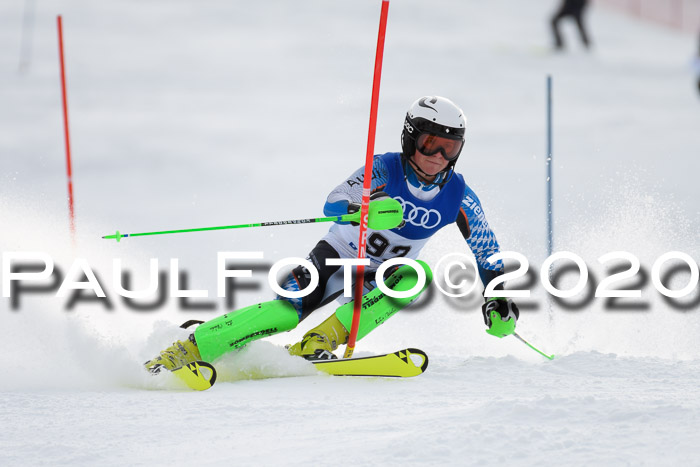 Bayerische Schülermeisterschaft Alpin Slalom 26.01.2020