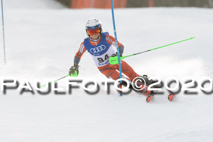 Bayerische Schülermeisterschaft Alpin Slalom 26.01.2020