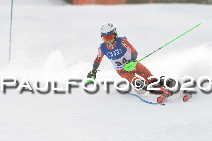 Bayerische Schülermeisterschaft Alpin Slalom 26.01.2020