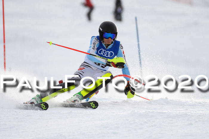 Bayerische Schülermeisterschaft Alpin Slalom 26.01.2020