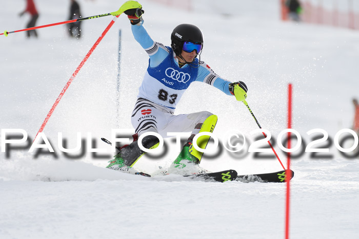 Bayerische Schülermeisterschaft Alpin Slalom 26.01.2020