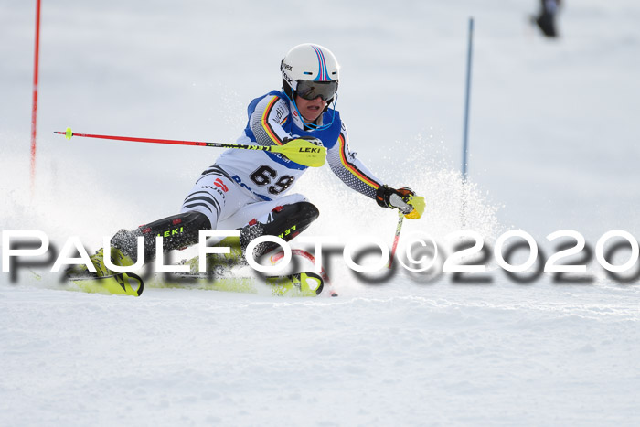 Bayerische Schülermeisterschaft Alpin Slalom 26.01.2020