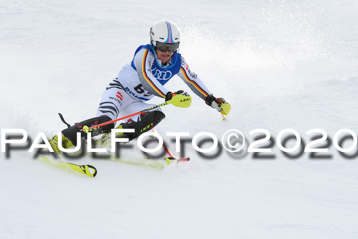 Bayerische Schülermeisterschaft Alpin Slalom 26.01.2020