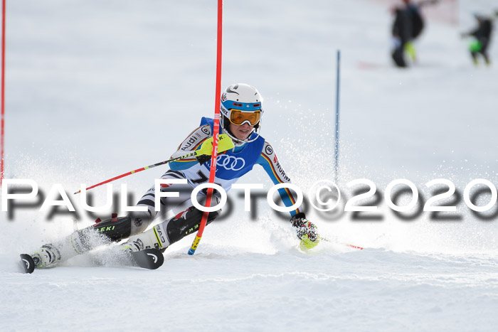 Bayerische Schülermeisterschaft Alpin Slalom 26.01.2020