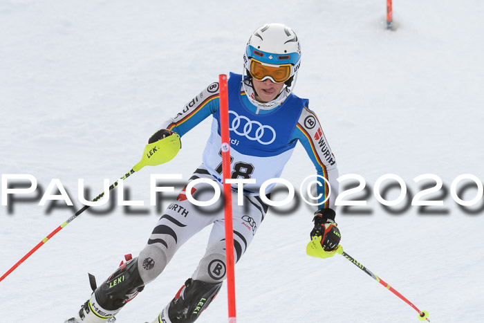 Bayerische Schülermeisterschaft Alpin Slalom 26.01.2020