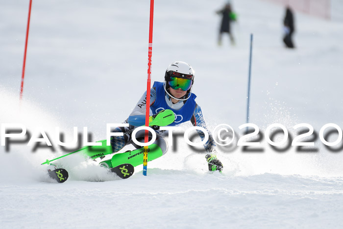 Bayerische Schülermeisterschaft Alpin Slalom 26.01.2020