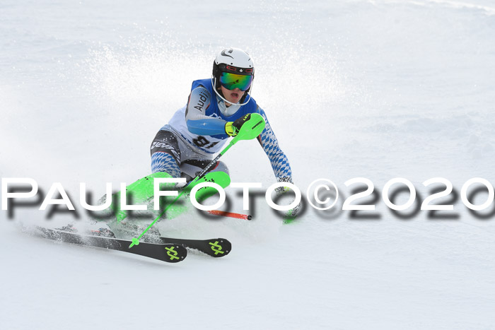 Bayerische Schülermeisterschaft Alpin Slalom 26.01.2020