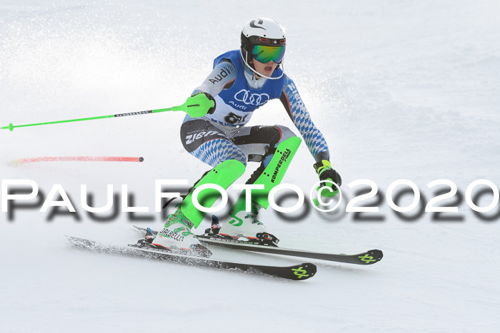 Bayerische Schülermeisterschaft Alpin Slalom 26.01.2020