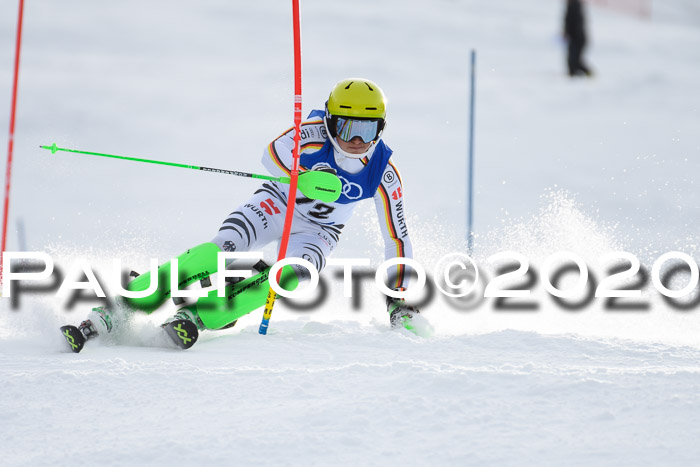 Bayerische Schülermeisterschaft Alpin Slalom 26.01.2020