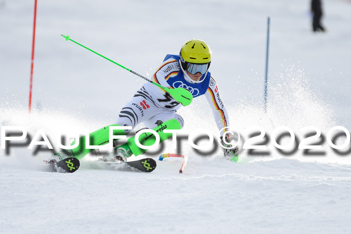 Bayerische Schülermeisterschaft Alpin Slalom 26.01.2020