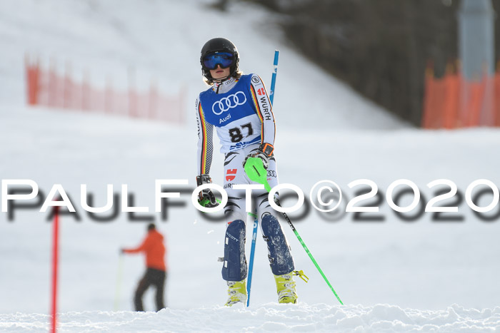 Bayerische Schülermeisterschaft Alpin Slalom 26.01.2020