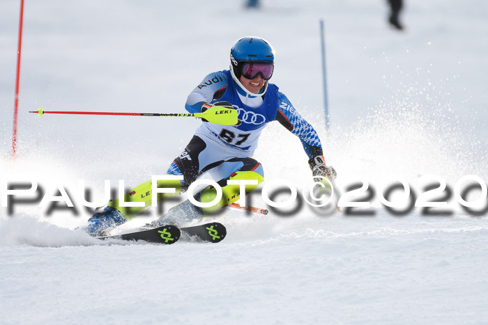 Bayerische Schülermeisterschaft Alpin Slalom 26.01.2020