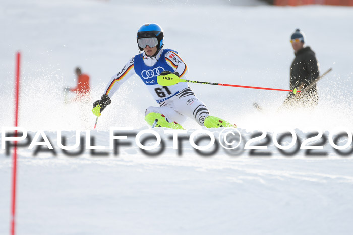 Bayerische Schülermeisterschaft Alpin Slalom 26.01.2020