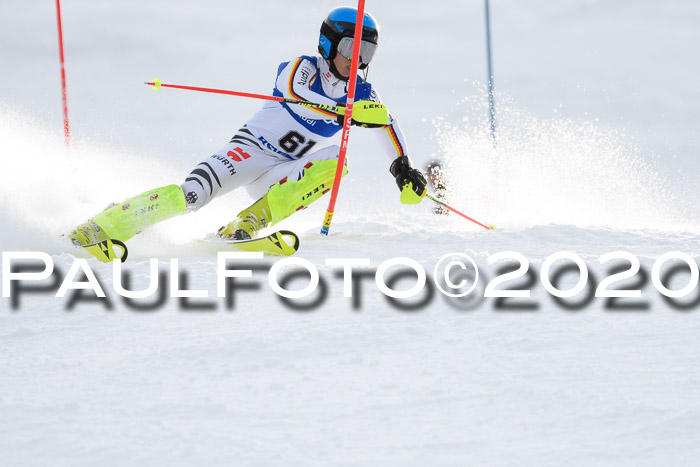 Bayerische Schülermeisterschaft Alpin Slalom 26.01.2020