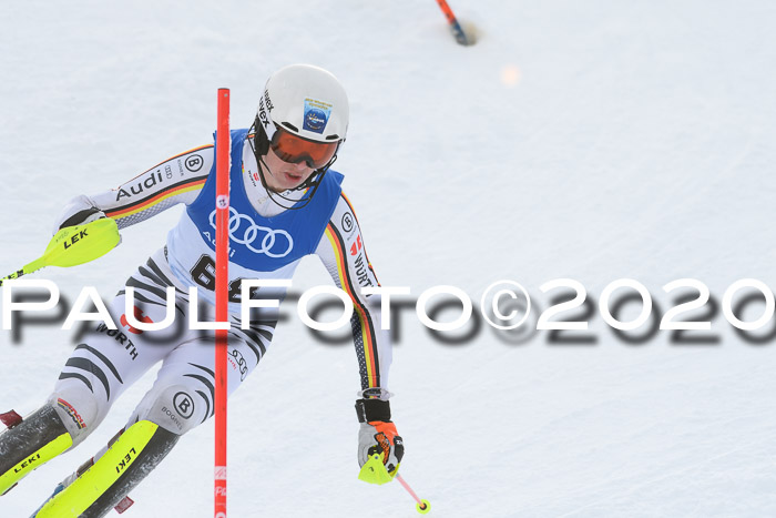 Bayerische Schülermeisterschaft Alpin Slalom 26.01.2020