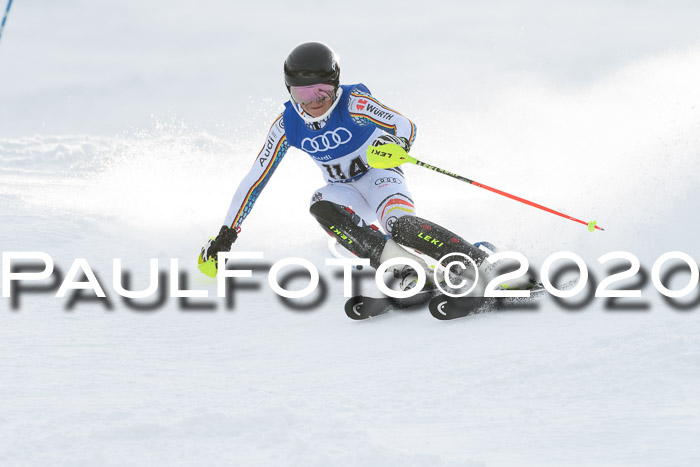 Bayerische Schülermeisterschaft Alpin Slalom 26.01.2020