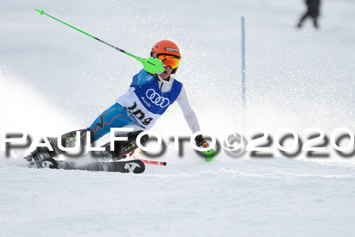 Bayerische Schülermeisterschaft Alpin Slalom 26.01.2020