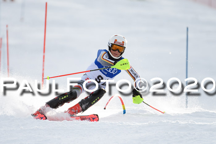 Bayerische Schülermeisterschaft Alpin Slalom 26.01.2020