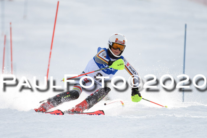 Bayerische Schülermeisterschaft Alpin Slalom 26.01.2020