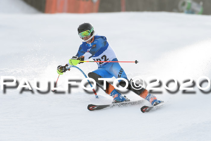 Bayerische Schülermeisterschaft Alpin Slalom 26.01.2020