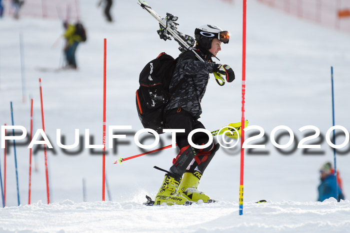 Bayerische Schülermeisterschaft Alpin Slalom 26.01.2020