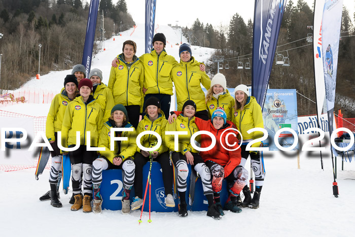 Bayerische Schülermeisterschaft Alpin Slalom 26.01.2020