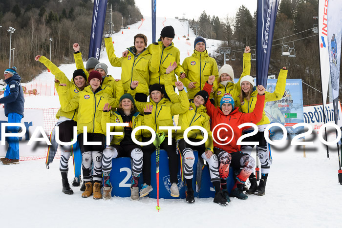 Bayerische Schülermeisterschaft Alpin Slalom 26.01.2020