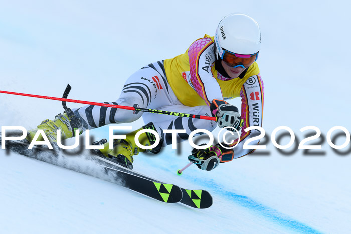 FIS + NJC Riesenslalom Damen + Herren 01.02.2020