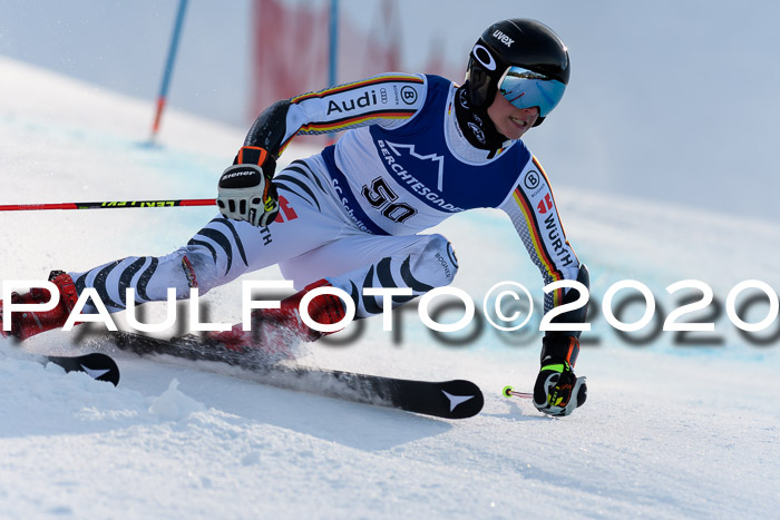 FIS + NJC Riesenslalom Damen + Herren 01.02.2020