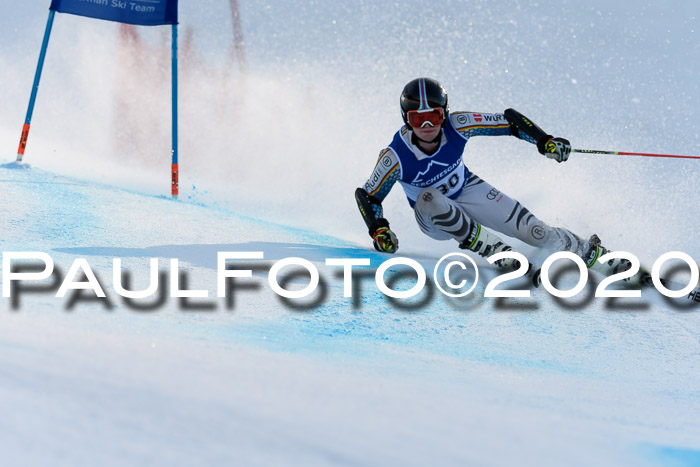 FIS + NJC Riesenslalom Damen + Herren 01.02.2020