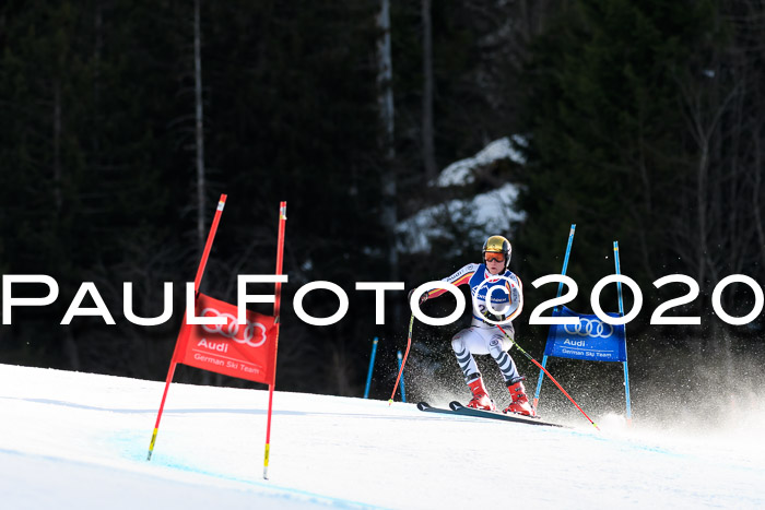 FIS + NJC Riesenslalom Damen + Herren 01.02.2020