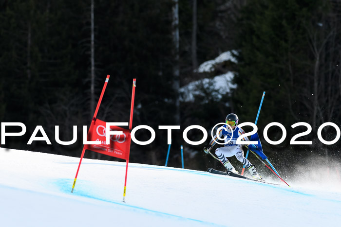 FIS + NJC Riesenslalom Damen + Herren 01.02.2020