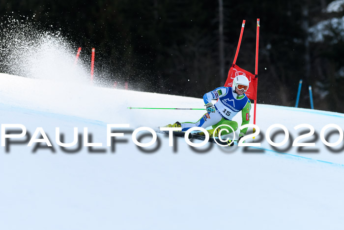 FIS + NJC Riesenslalom Damen + Herren 01.02.2020