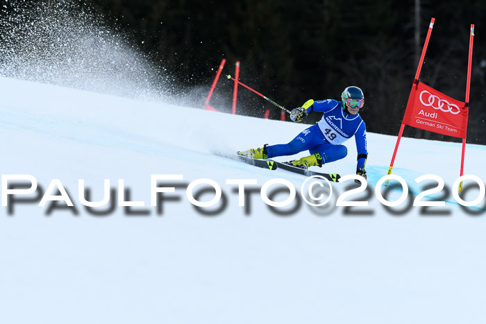 FIS + NJC Riesenslalom Damen + Herren 01.02.2020