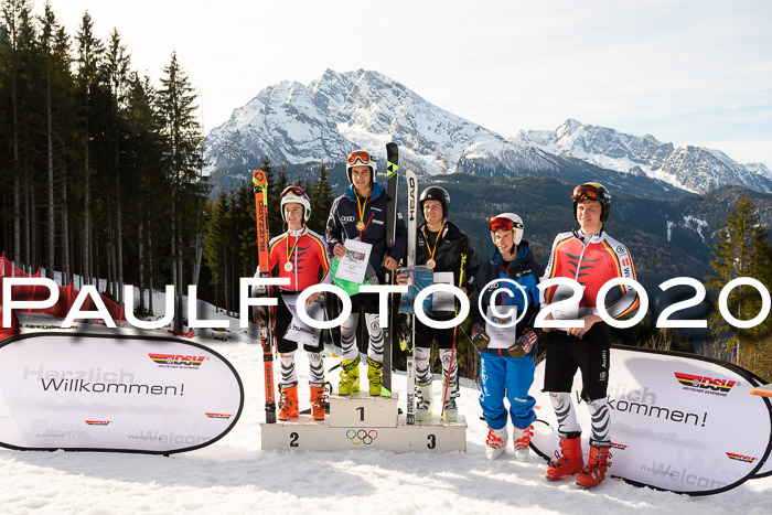 FIS + NJC Riesenslalom Damen + Herren 01.02.2020