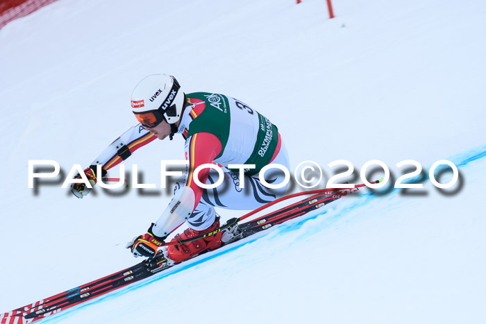 FIS Super-G, Damen + Herren, Rennen 1 + 2, 13.02.2020