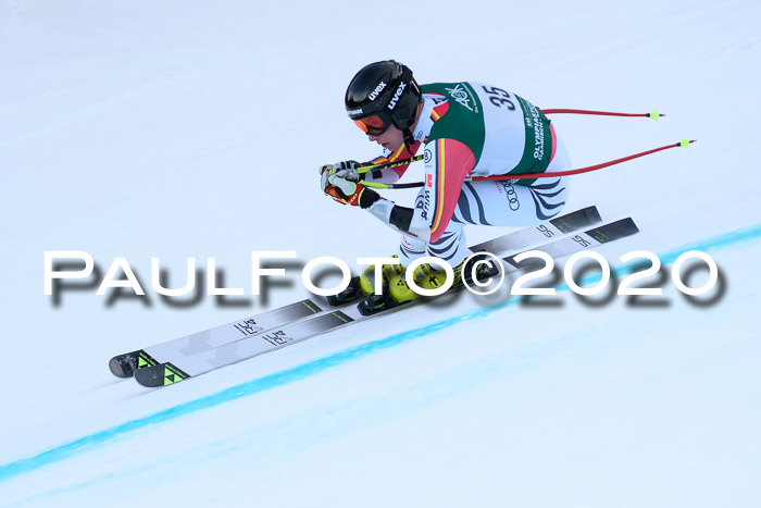 FIS Super-G, Damen + Herren, Rennen 1 + 2, 13.02.2020